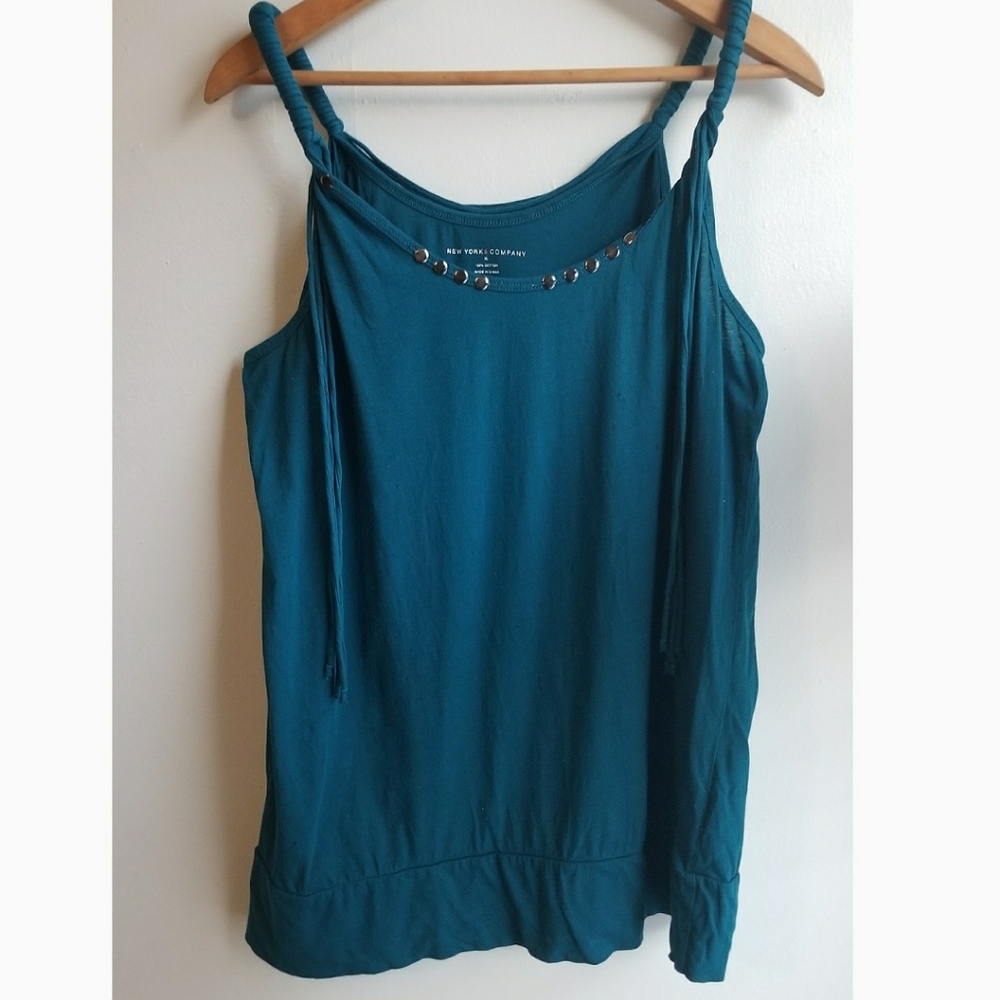 New York&Company Teal Tank